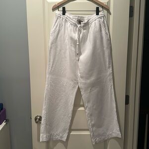 Tommy Bahama White Linen Pants - size Large